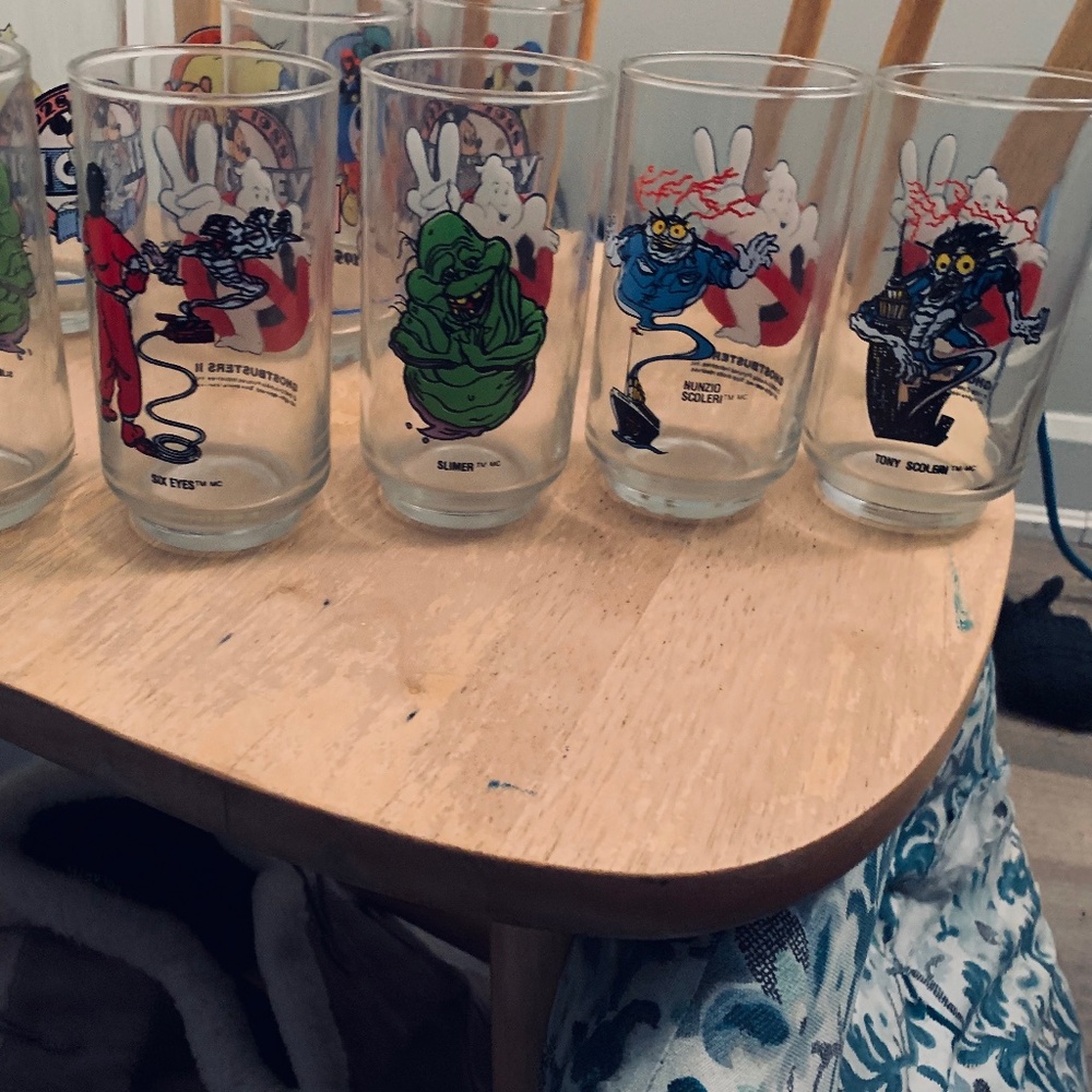 Ghostbusters glasseware